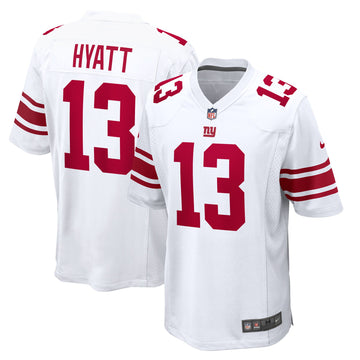 Jalin Hyatt New York Giants white jersey