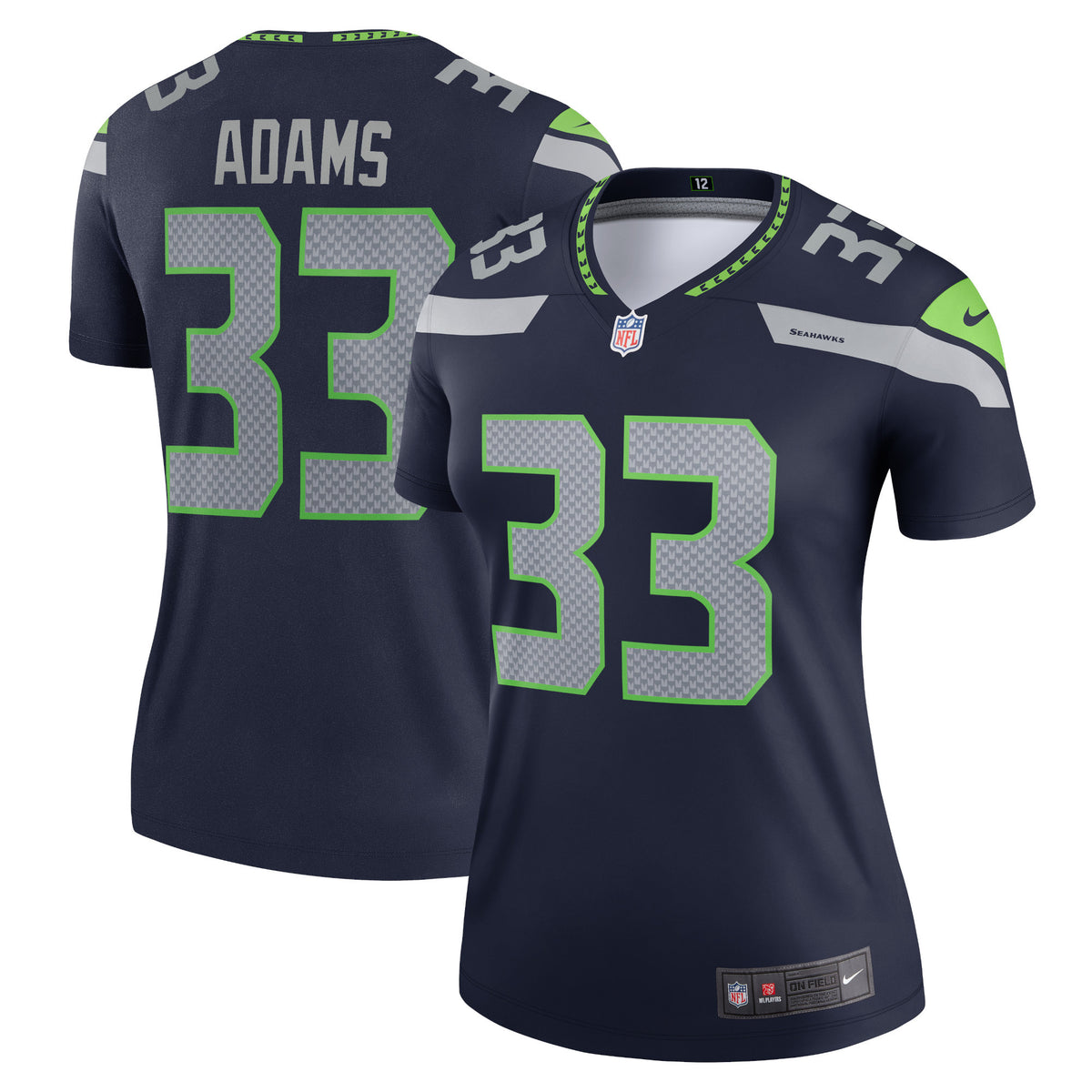 Jamal Adams Seattle Seahawks navy Legend jersey