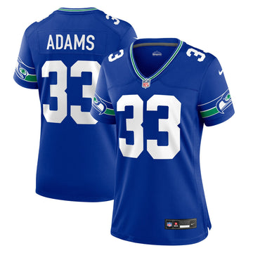 Jamal Adams Seattle Seahawks royal Throwback jersey