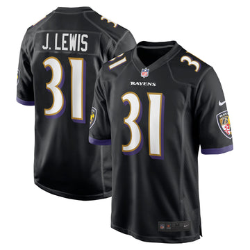 Jamal Lewis Baltimore Ravens black jersey