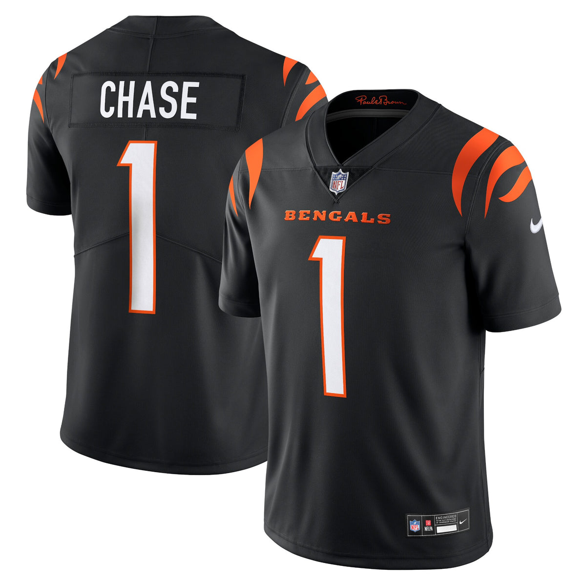 Ja'marr Chase Cincinnati Bengals black Untouchable jersey