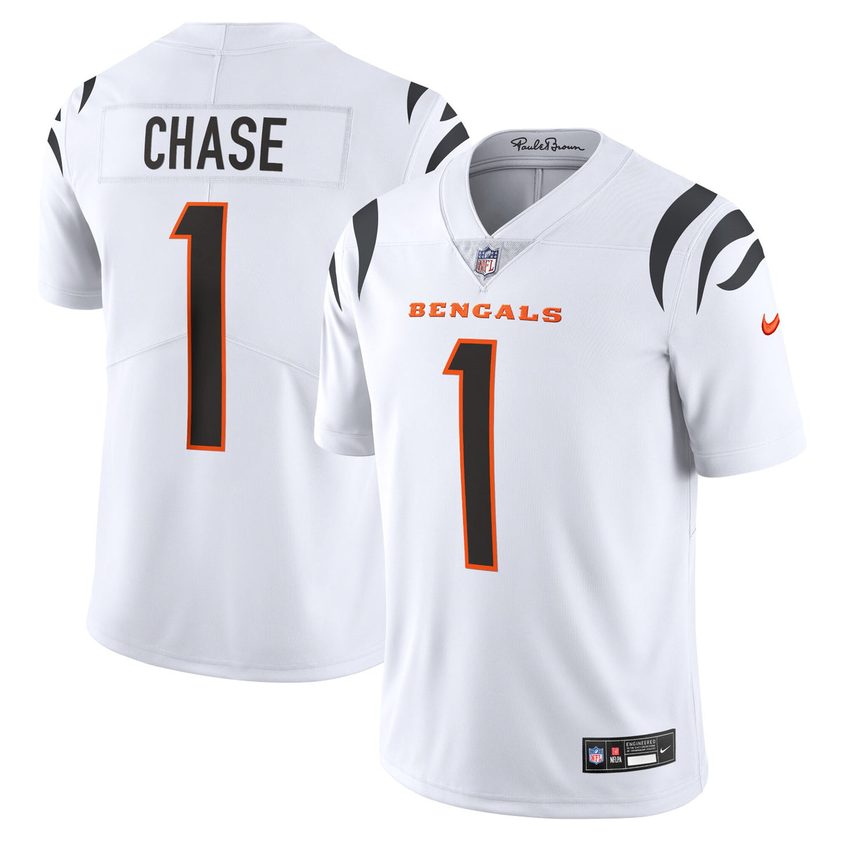 Ja'marr Chase Cincinnati Bengals white Untouchable jersey