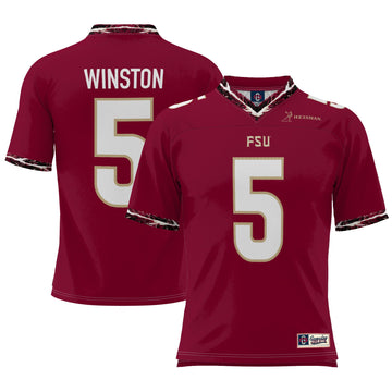 Jameis Winston Heisman Garnet Florida State Seminoles jersey