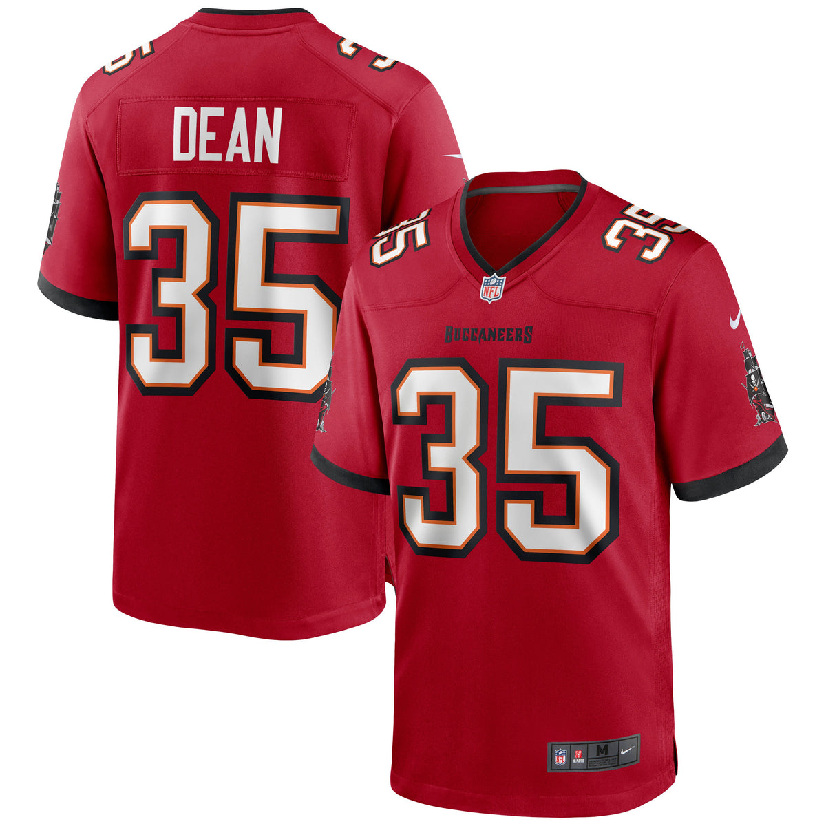 Jamel Dean Tampa Bay Buccaneers red jersey