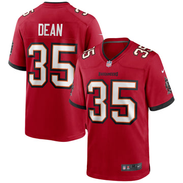Jamel Dean Tampa Bay Buccaneers red jersey