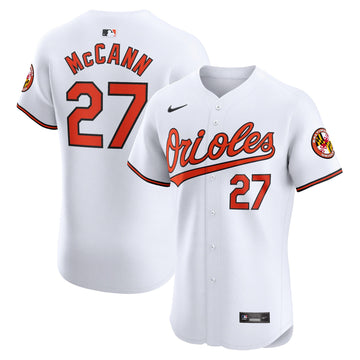 James Mccann Baltimore Orioles white Elite jersey