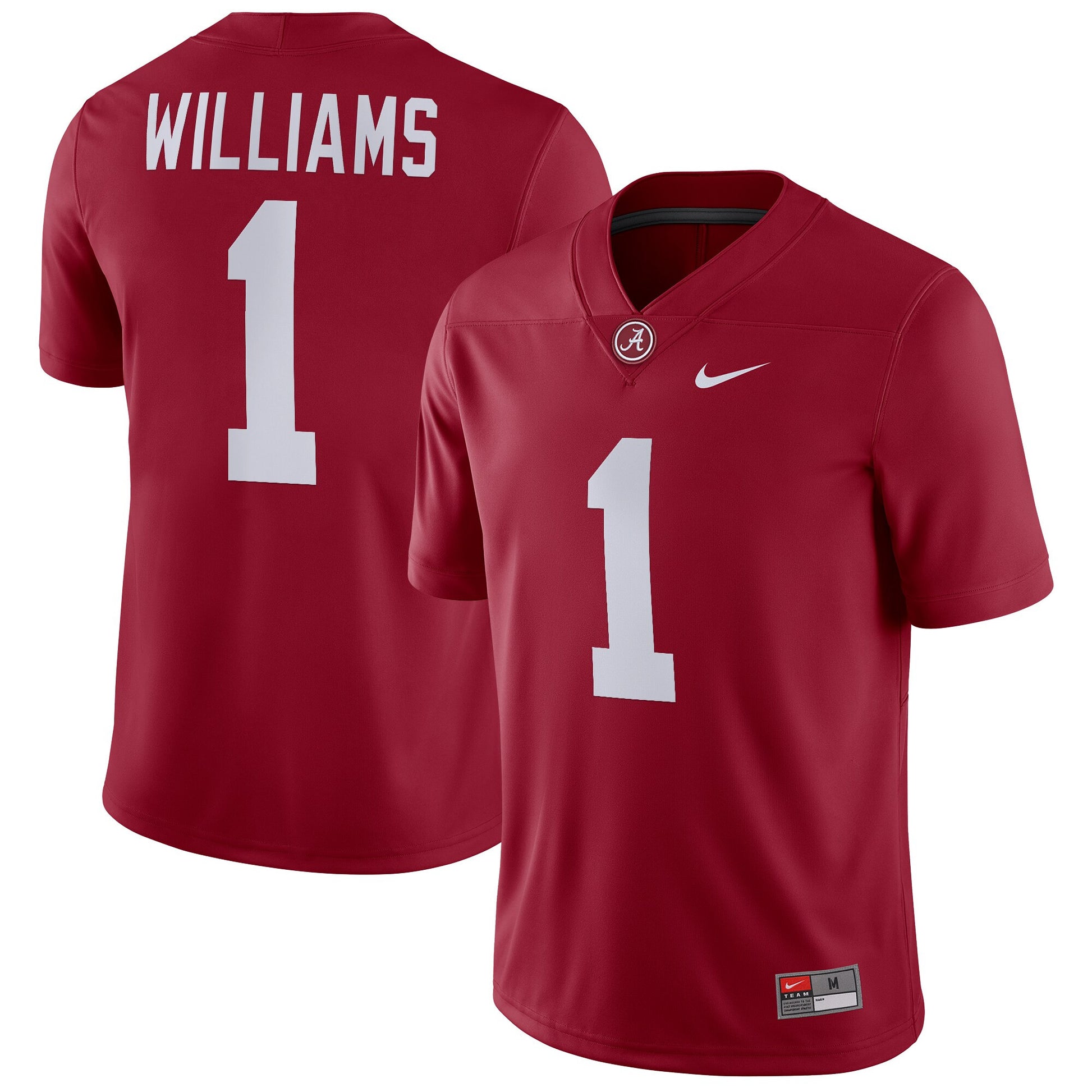 Jameson Williams Alabama Crimson Tide crimson jersey