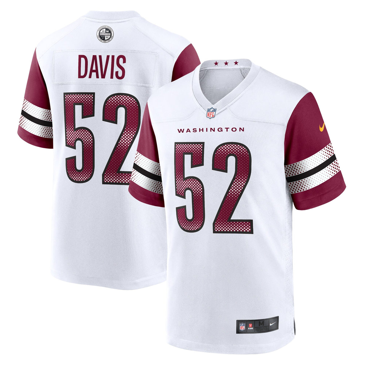 Jamin Davis Washington Commanders white jersey