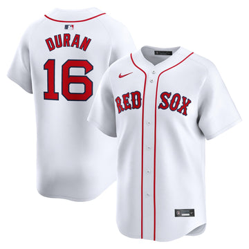 Jarren Duran Boston Red Sox white Limited jersey