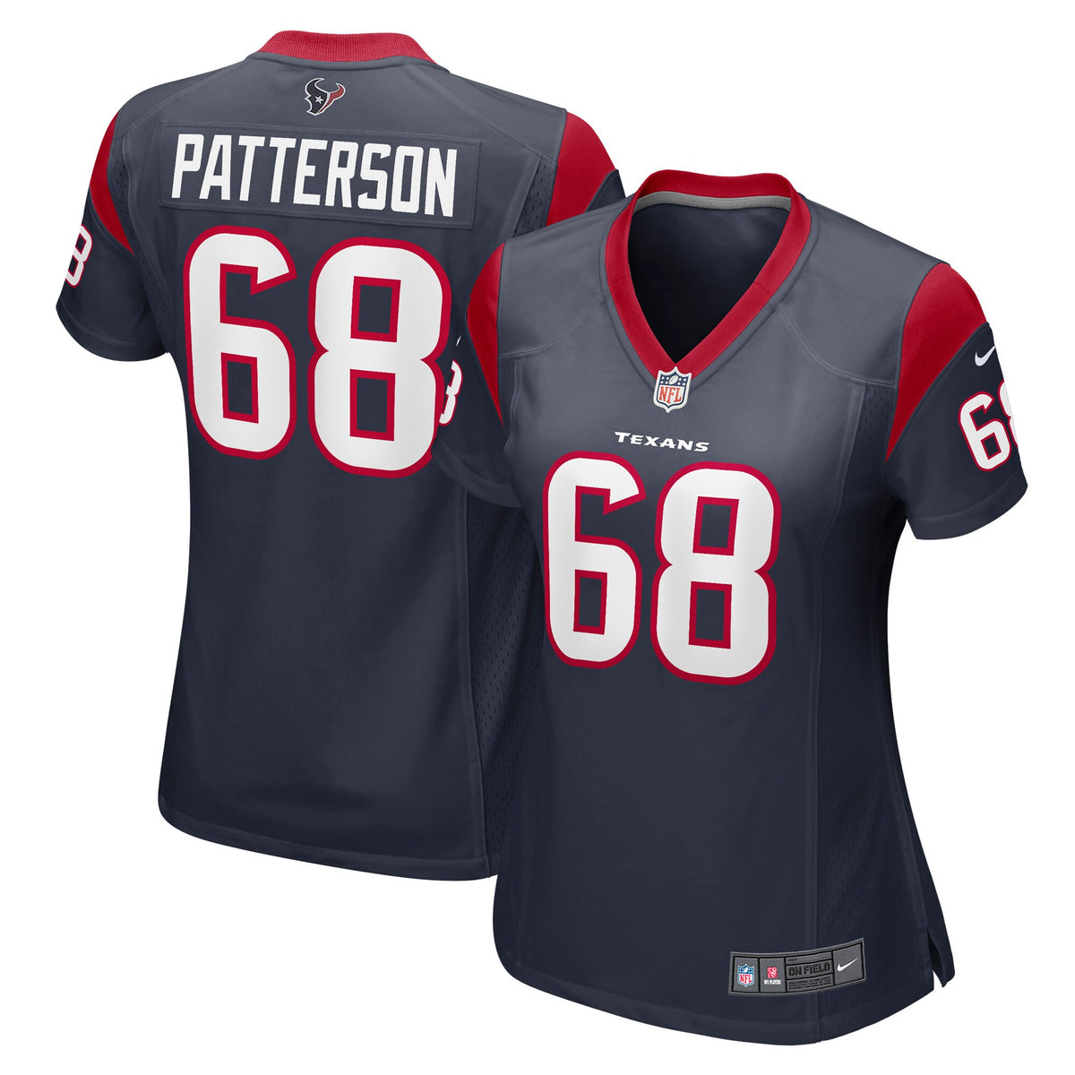 Jarrett Patterson Houston Texans navy jersey