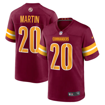 Jartavius Martin Washington Commanders burgundy jersey