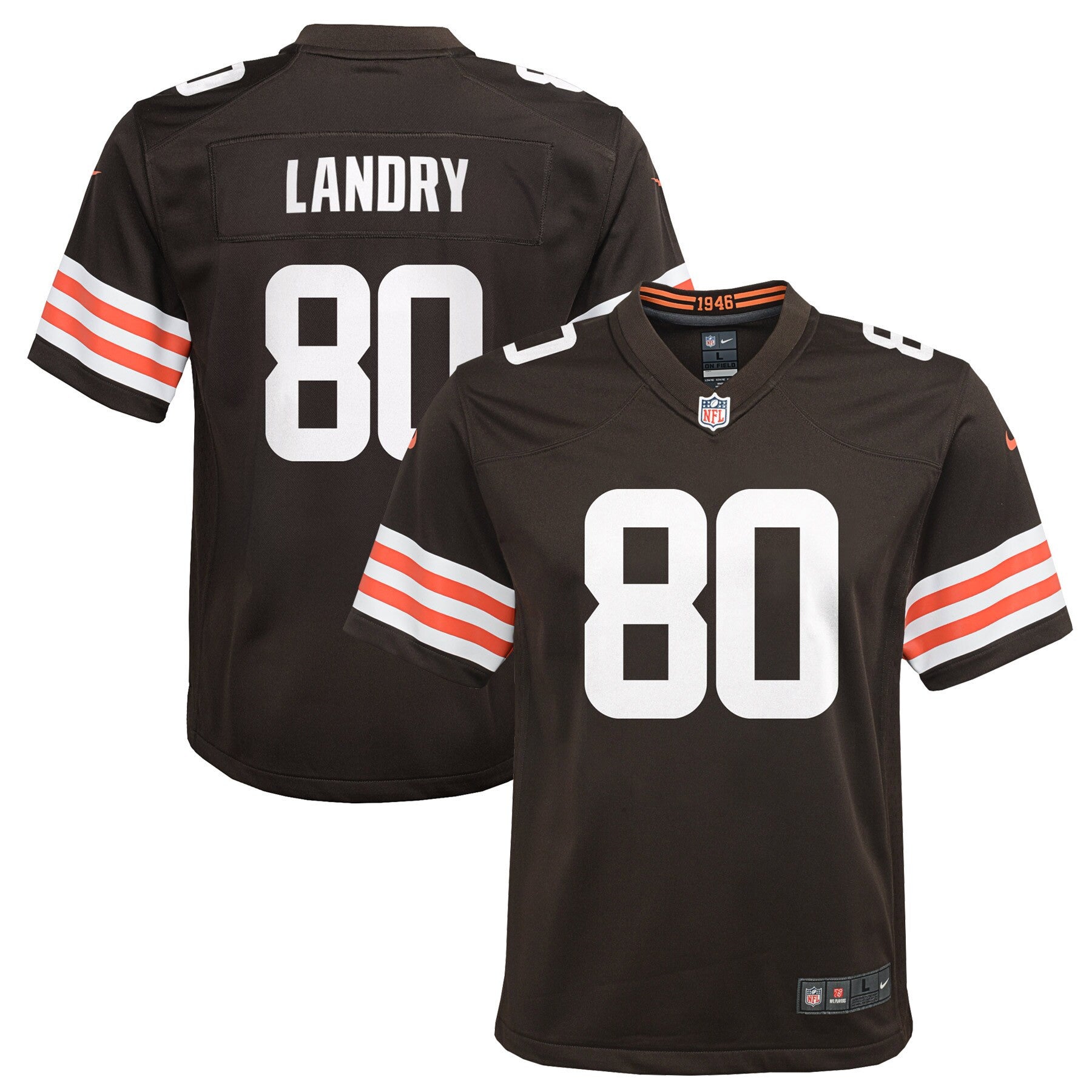 Jarvis Landry Cleveland Browns brown jersey