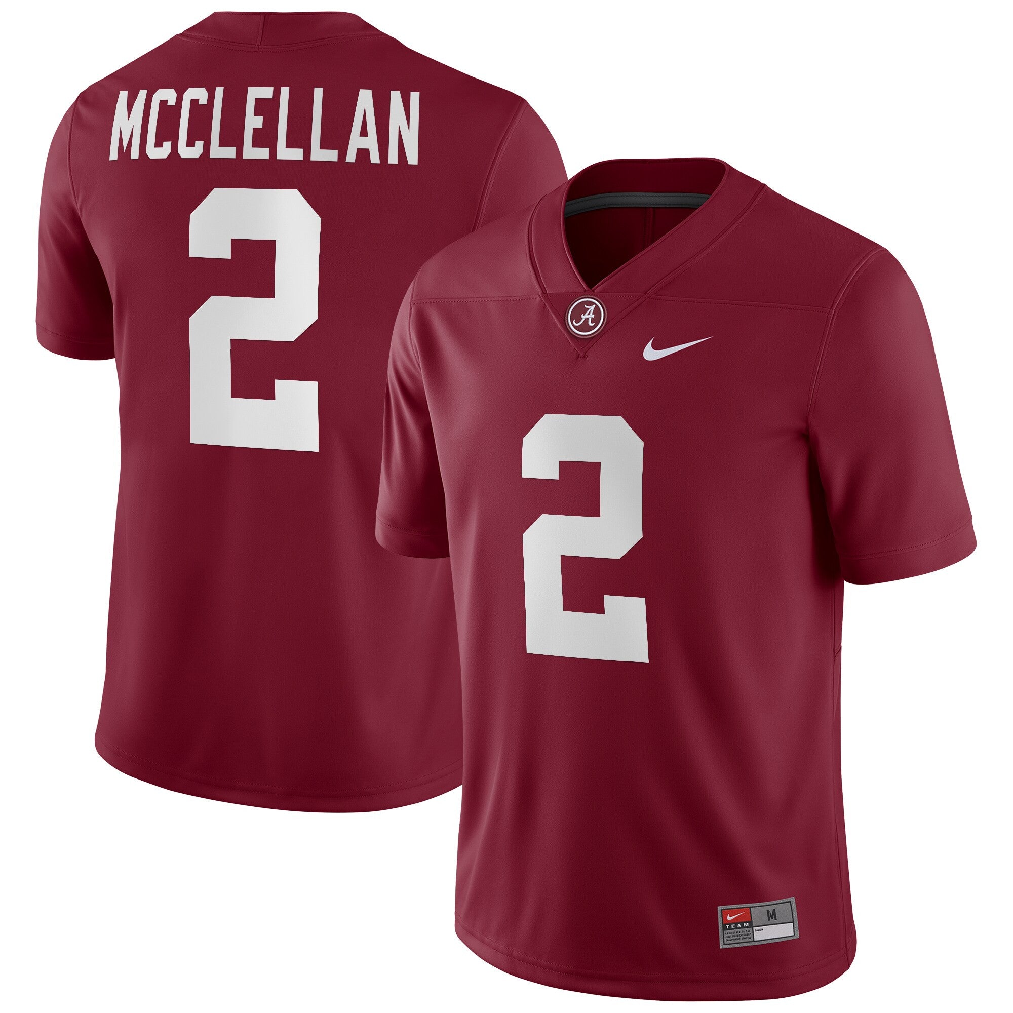 Jase Mcclellan Alabama Crimson Tide crimson jersey