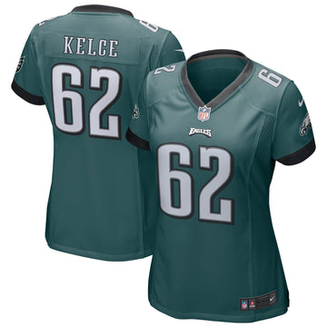 Jason Kelce Philadelphia Eagles green jersey