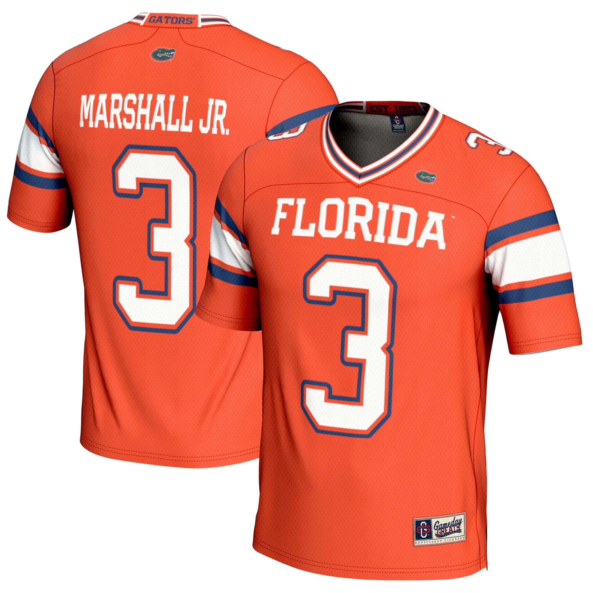 Jason Marshall Jr Florida Gators orange jersey