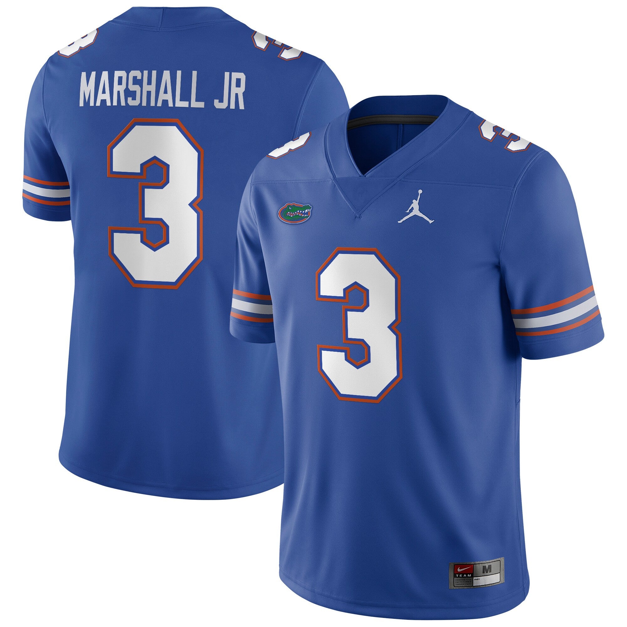Jason Marshall Jr Florida Gators royal jersey