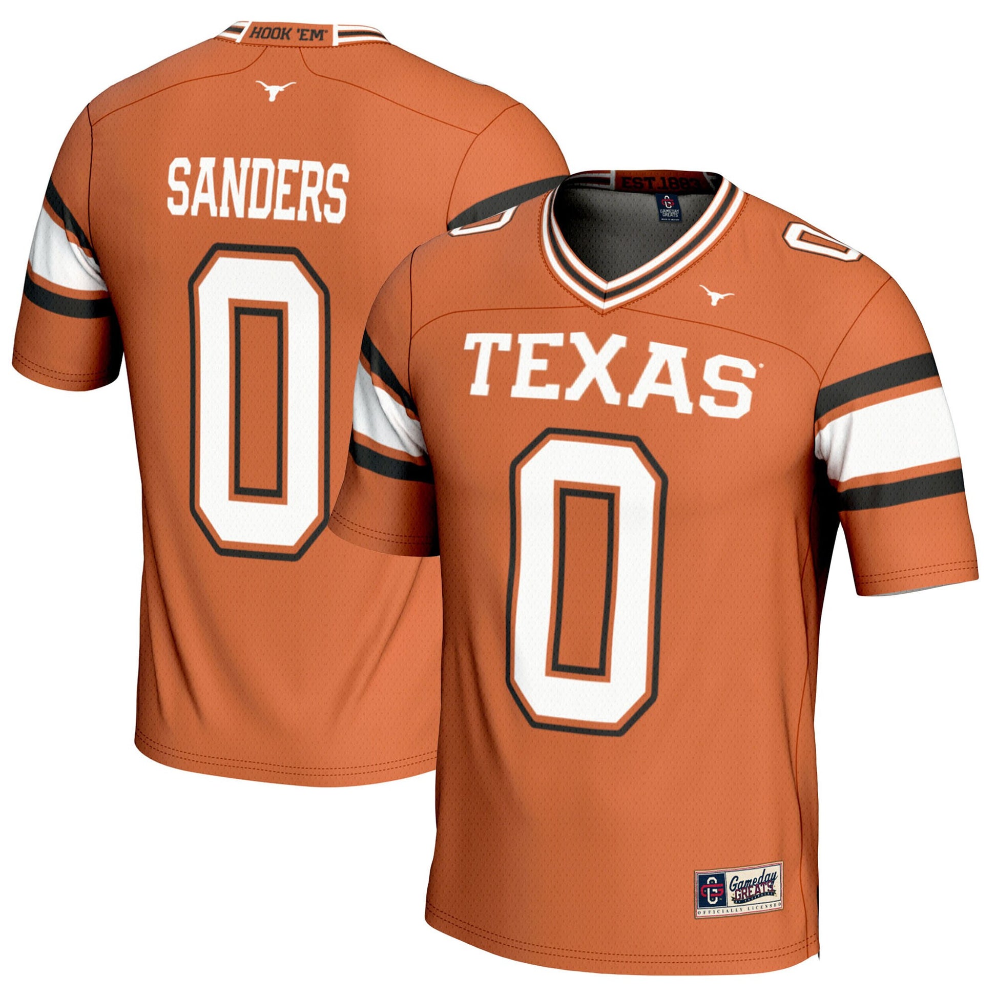 Ja'tavion Sanders Texas Texas Longhorns orange jersey
