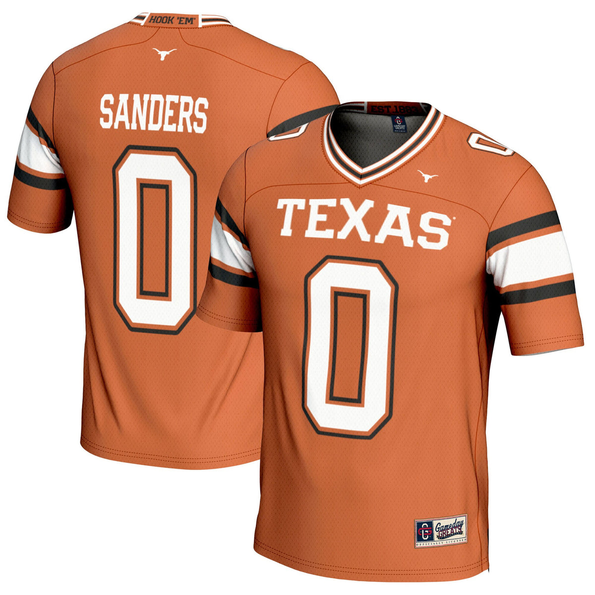 Ja'tavion Sanders Texas Texas Longhorns orange jersey