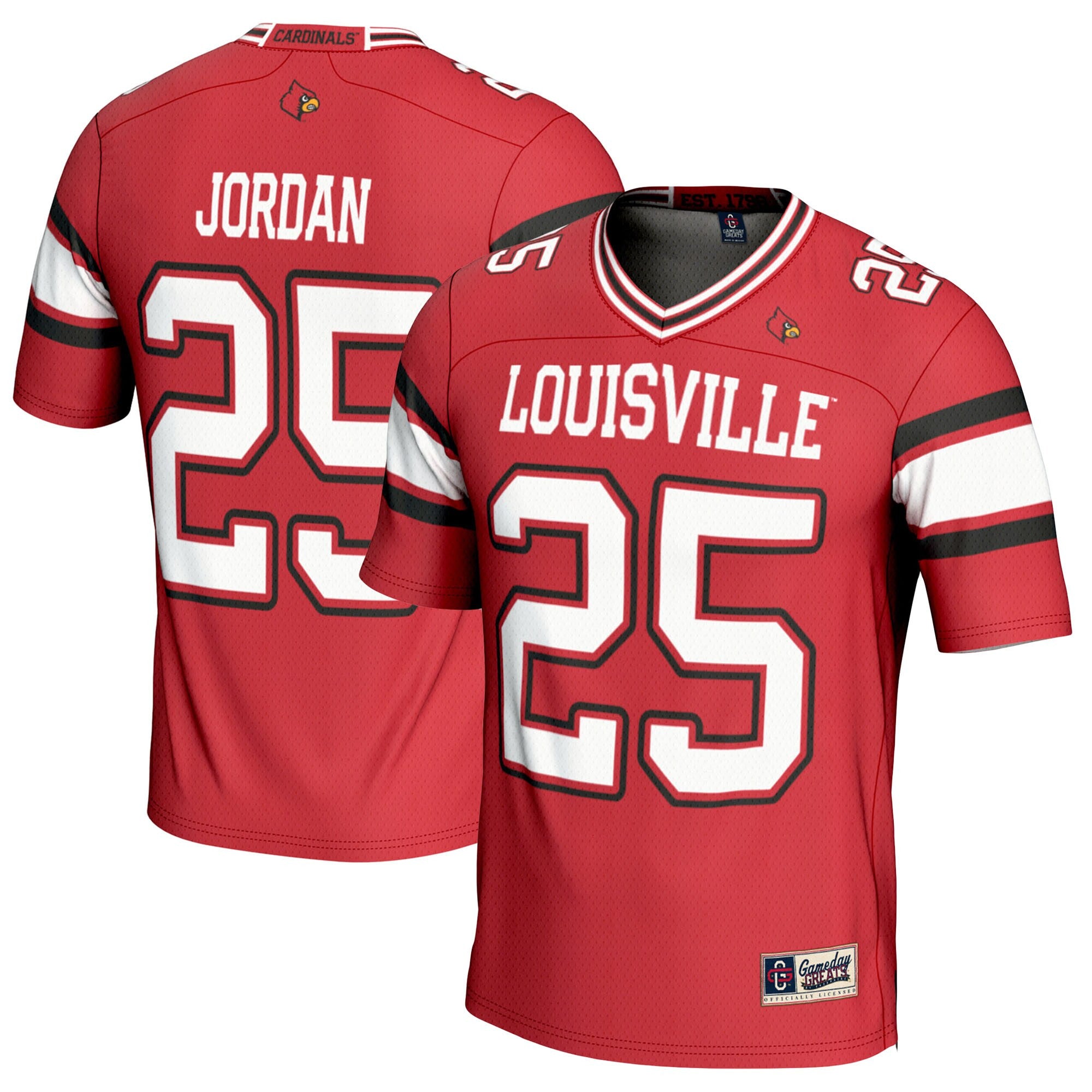 Jawhar Jordan Louisville Cardinals red jersey