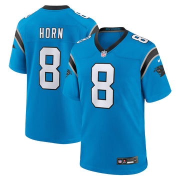 Jaycee Horn Carolina Panthers blue Alternate jersey