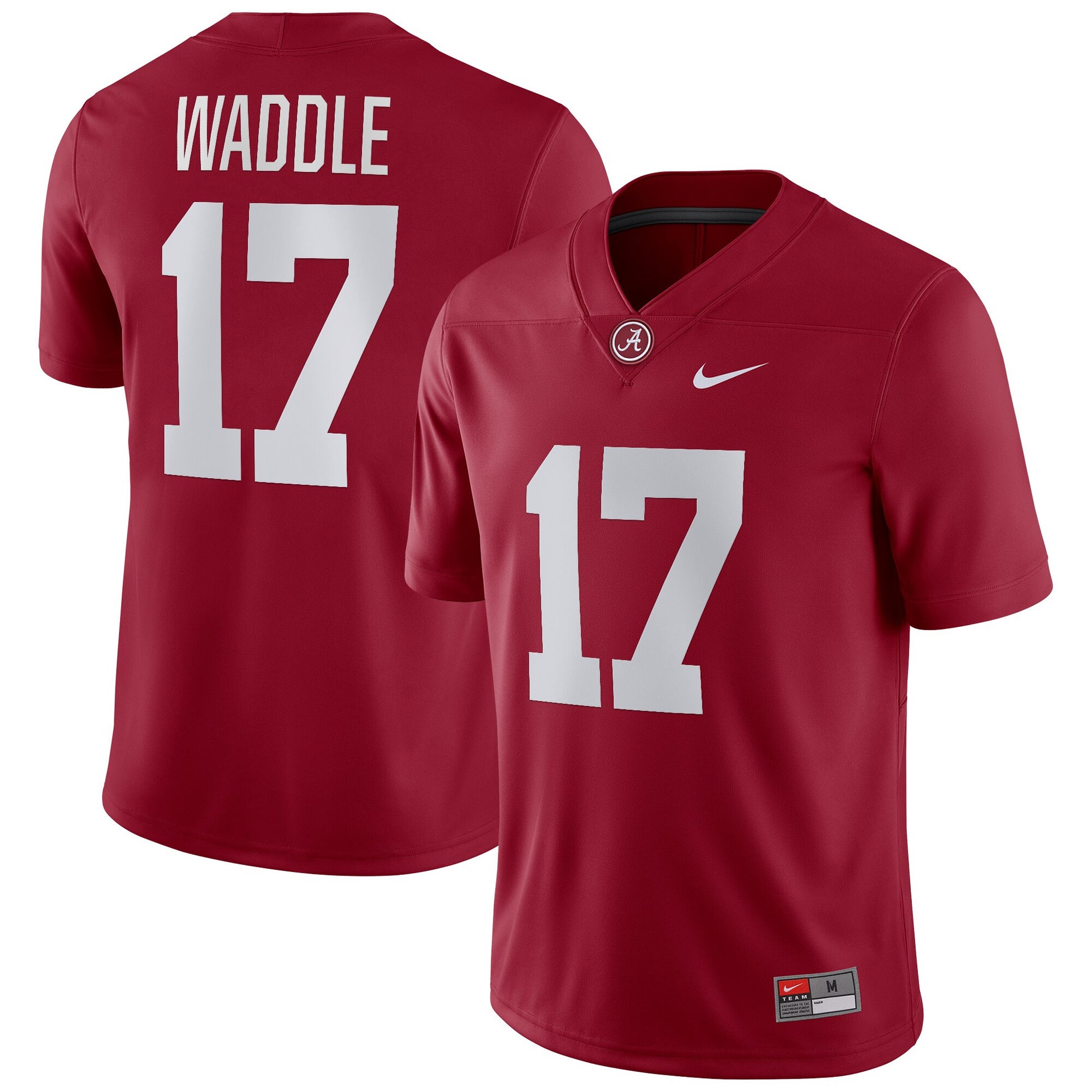 Jaylen Waddle Alabama Crimson Tide crimson jersey