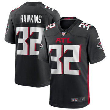 Jaylinn Hawkins Atlanta Falcons black jersey