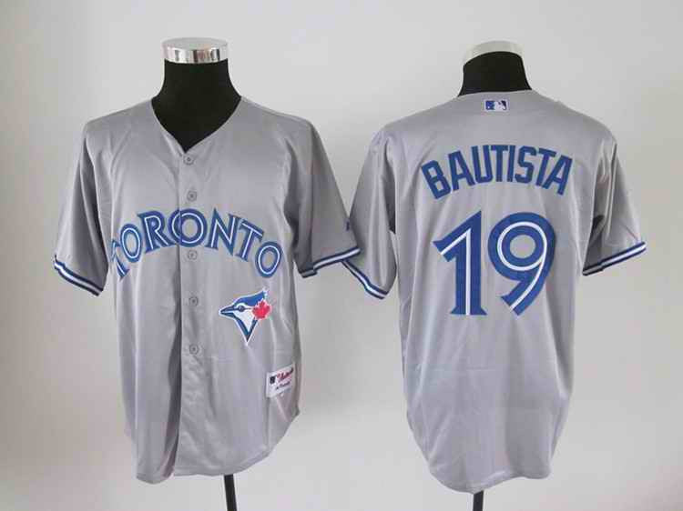 Bautista Toronto Blue Jays grey jersey