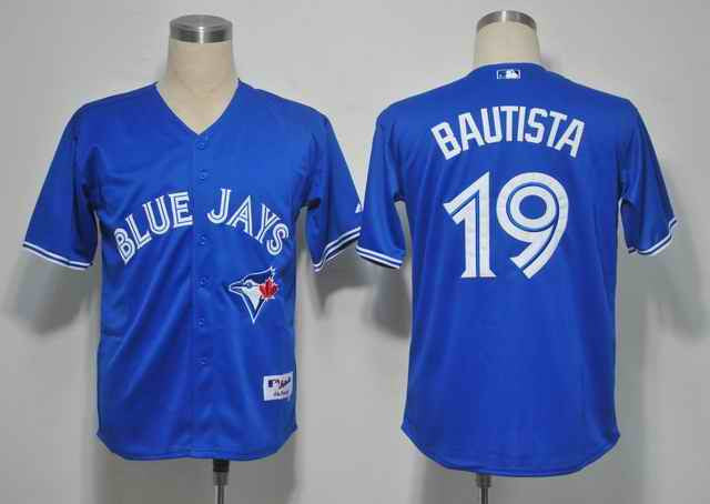 Jose Bautista Toronto Blue Jays blue jersey