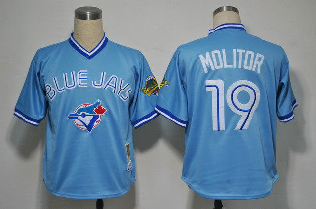 Molitor Toronto Blue Jays blue jersey