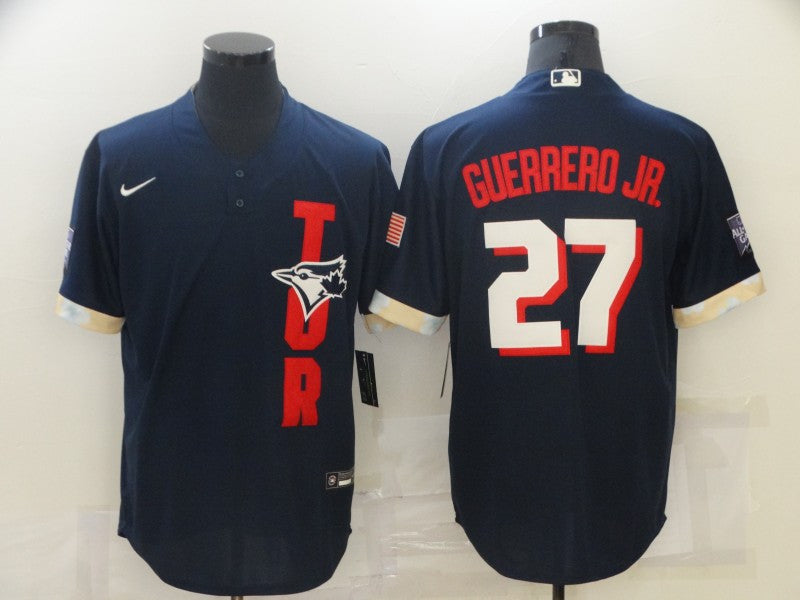 Vladimir Guerrero Jr Toronto Blue Jays navy All-Star jersey