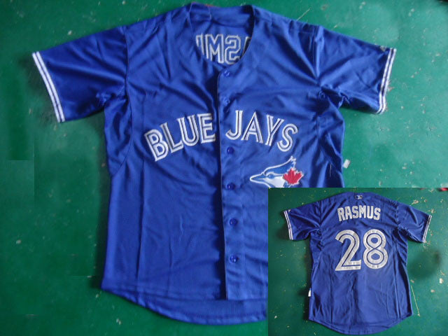 Rasmus Toronto Blue Jays blue jersey