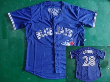 Rasmus Toronto Blue Jays blue jersey