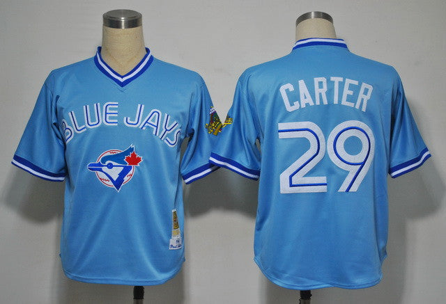 Carter Toronto Blue Jays blue jersey
