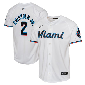 Jazz Chisholm Miami Marlins white Limited jersey