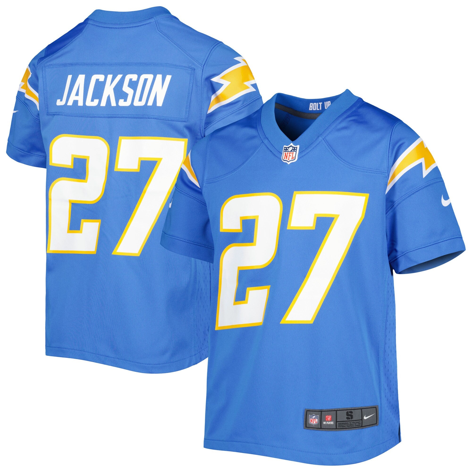 Jc Jackson Los Angeles Chargers blue jersey