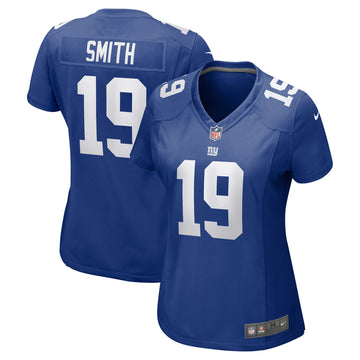 Jeff Smith All New York Giants royal jersey