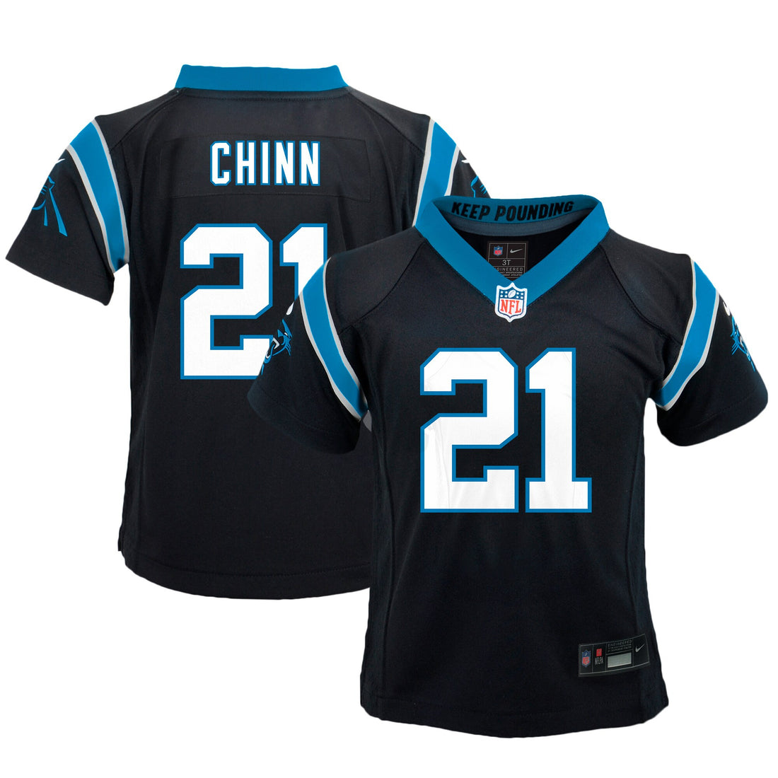 Jeremy Chinn Carolina Panthers black jersey