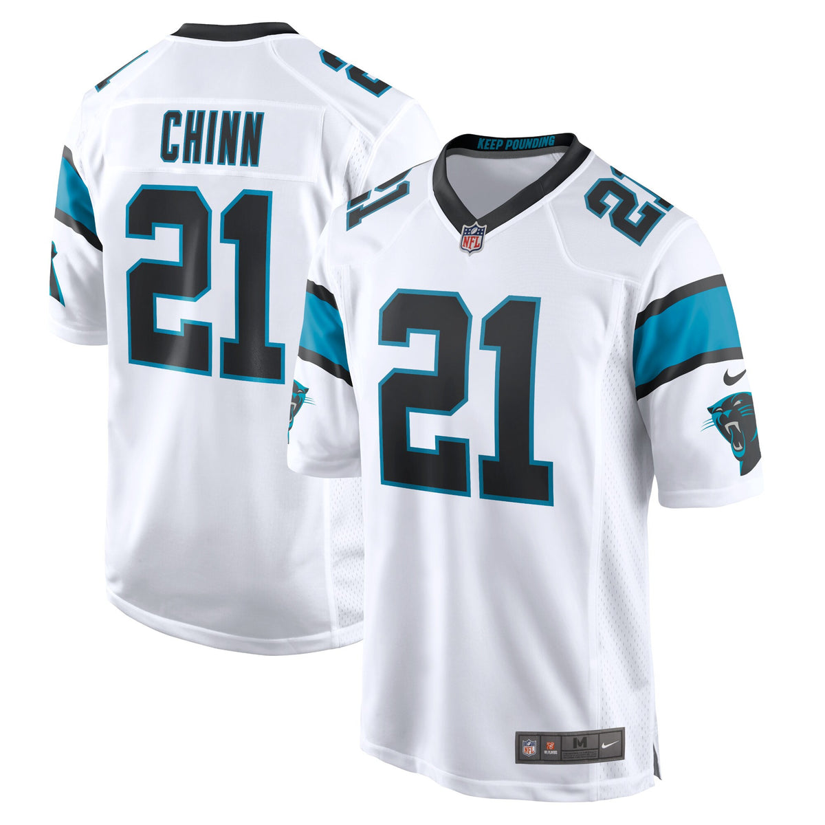 Jeremy Chinn Carolina Panthers white jersey