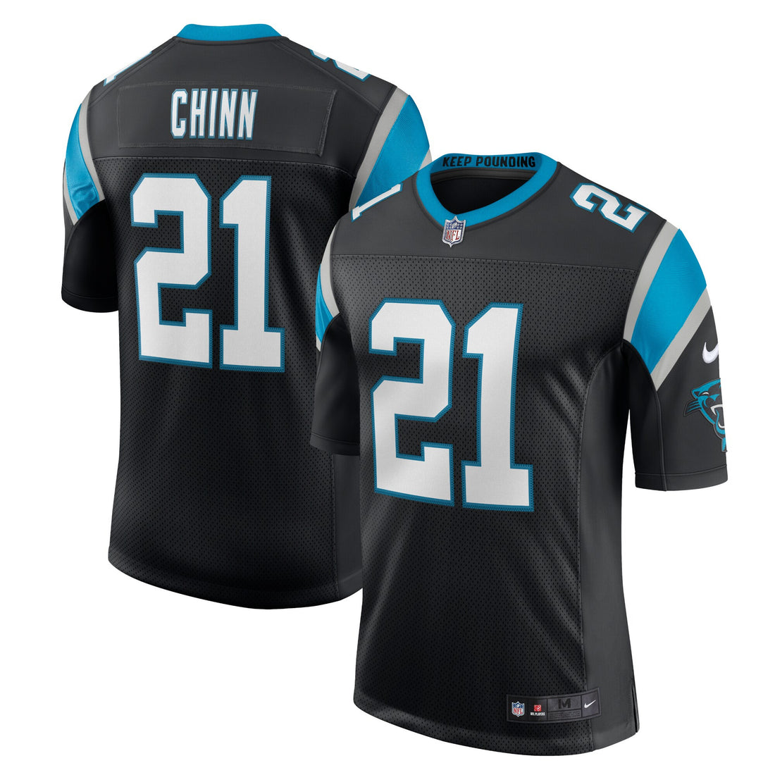 Jeremy Chinn Carolina Panthers black Limited jersey