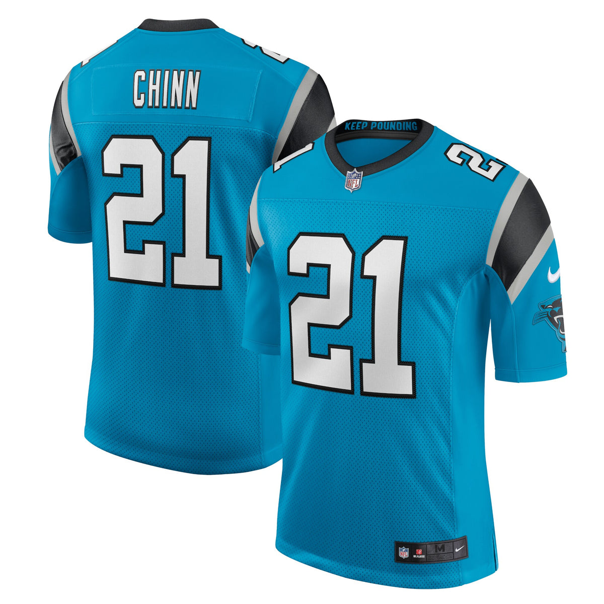 Jeremy Chinn Carolina Panthers blue Limited jersey