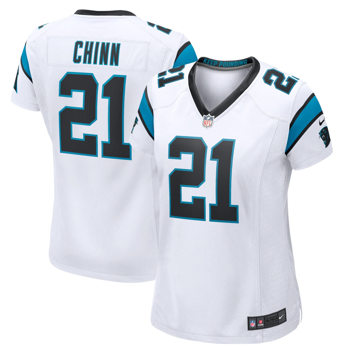 Jeremy Chinn Carolina Panthers white jersey