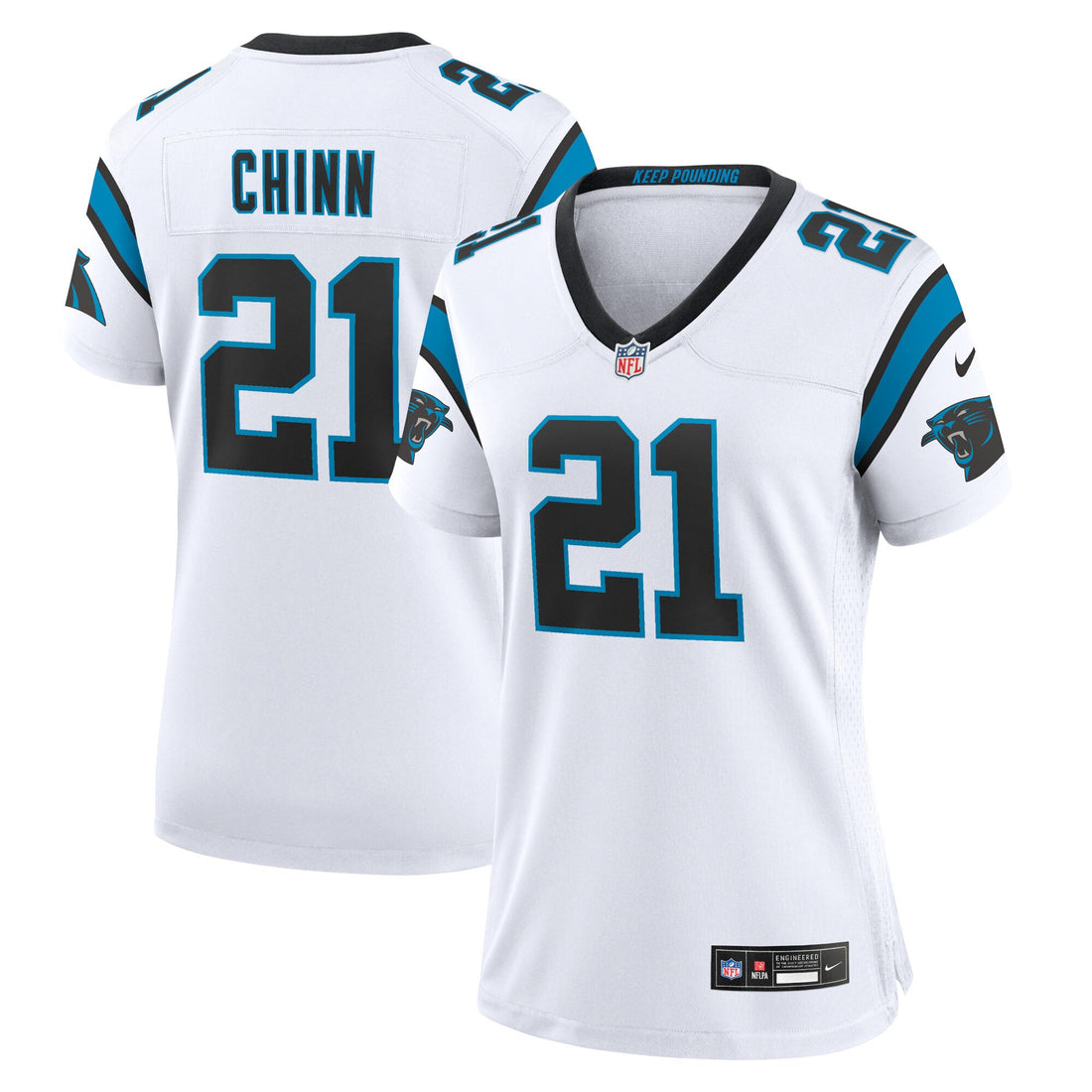 Jeremy Chinn Carolina Panthers white jersey
