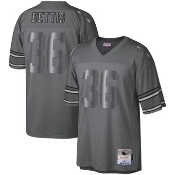 Jerome Bettis Pittsburgh Steelers charcoal jersey