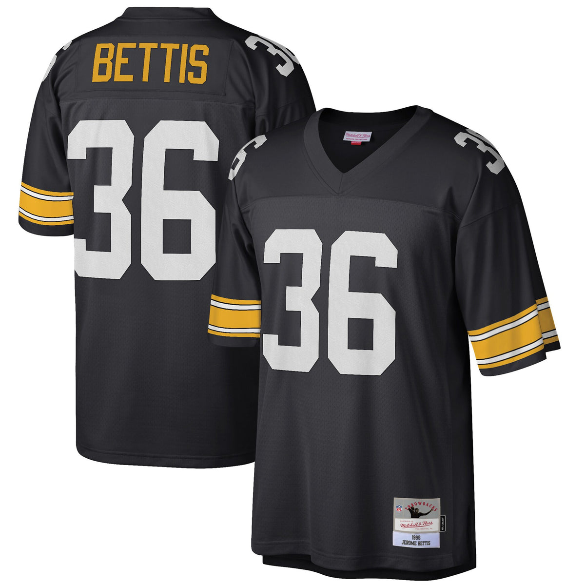 Jerome Bettis Pittsburgh Steelers black jersey