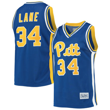 Jerome Lane Original Pitt Panthers royal Retro jersey