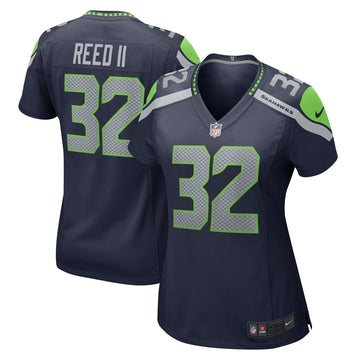 Jerrick Reed Ii College Seattle Seahawks navy jersey