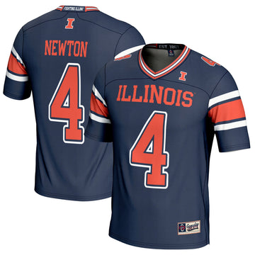 Jer'zhan Newton Illinois Fighting Illini navy jersey