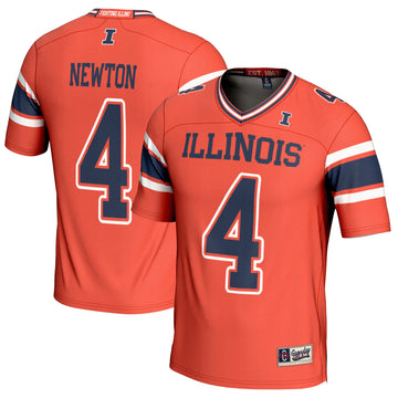 Jer'zhan Newton Illinois Fighting Illini orange jersey