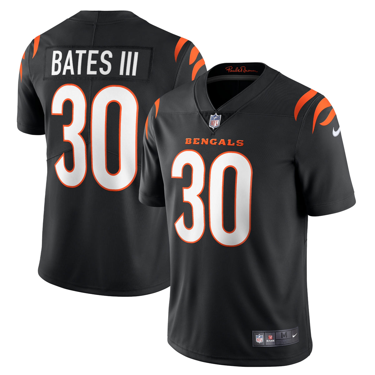 Jessie Bates Iii Cincinnati Bengals black Vapor jersey