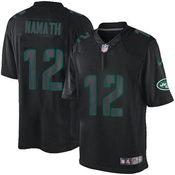 Joe Namath New York Jets black Limited jersey